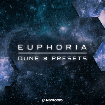 Euphoria - 80 Dune 3 presets for trance and EDM with euphoric leads, deep basses, and mind-expanding pads